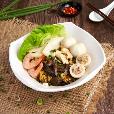 Abalone Clams Fuzhou Fishball Noodles